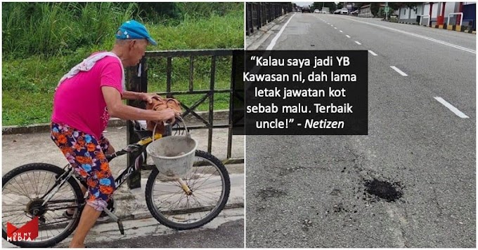 Budak Lelaki Pancitkan Tayar Basikal Dan Satu