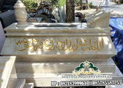 Makam Bokoran Marmer | Makam Marmer Bokoran Tumpuk | Kijingan Makam Bokoran