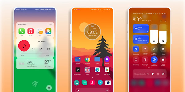 Sunrise | Awesome Theme For MIUI 13 And MIUI 14 With Charging Animation 