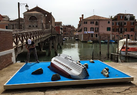 Doug Fishbone's Leisure Land Golf by EM15 at the Venice Biennale, photos by Gareth & Lurlyn Holmes