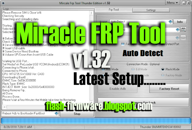 Miracle FRP Tool v1.32 Latest Setup Free Download 