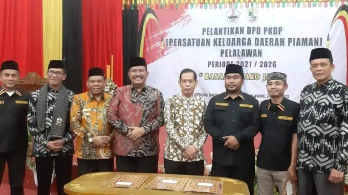 Dihadiri Wawako Mardison Mahyuddin, Putra Punggung Lading Ini Pimpin PKDP Pelalawan