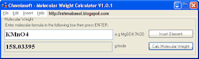 cara mudah menghitung berat molekul atau atom
