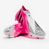 Sepatu Bola Adidas Predator Edge LZ+ FG Solar Pink Black White 257951