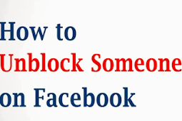 How to Unblock somebody On Facebook 2019