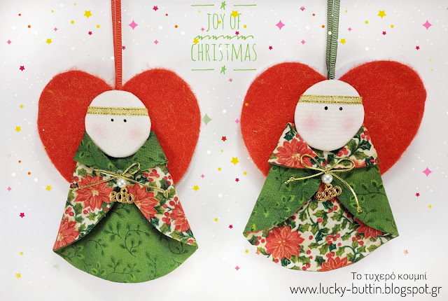 "Little Christmas angel" Patchwork 