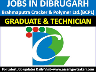 Jobs in Dibrugarh BCPL