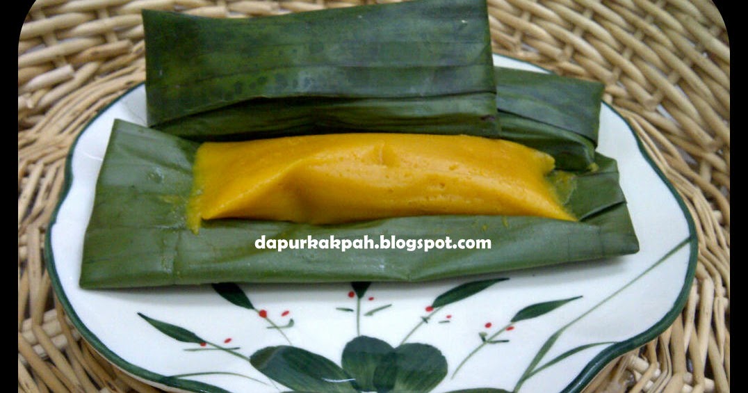 Dapur Kak Pah: Lepat Labu Kuning