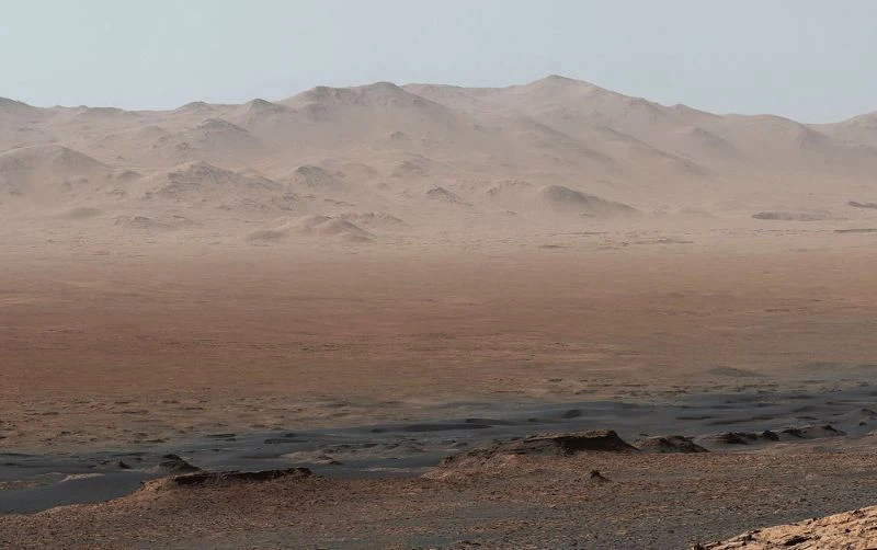 Amazing Martian panorama from Curiosity