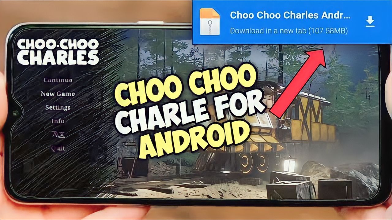 HOW TO DOWNLOAD CHOO CHOO CHARLES ON ANDROID, CHOO CHOO CHARLES MOBILE  DOWNLOAD