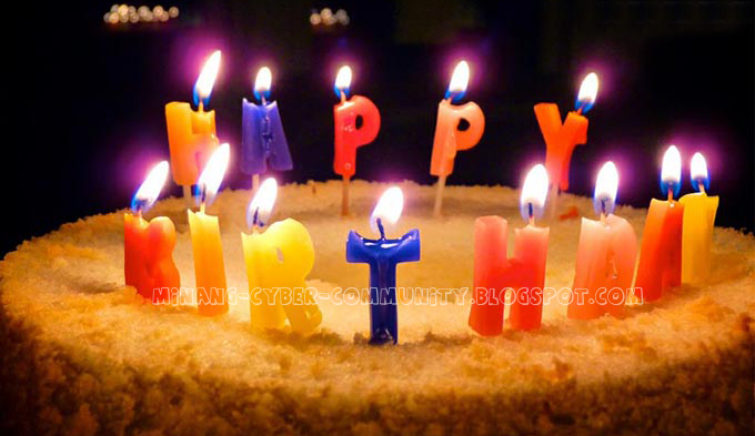 Gambar Animasi DP BBM Selamat Ulang Tahun Happy Birhtday 