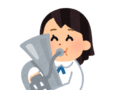 [最も欲しかった] 女の子 かわいい イラスト 吹奏楽 127451
