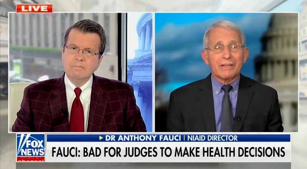 Fauci Says “It’s a Bad Precedent” for the Judicial Branch to Check the Authority of the Biden Regime on Mask Mandates Because They Lack “Expertise” (VIDEO)