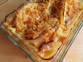 Cabbage, Cheese & Mustard Gratin for two