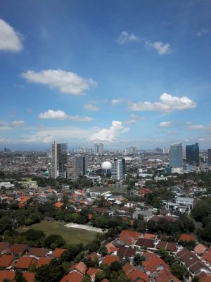 dari sebuah apartemen