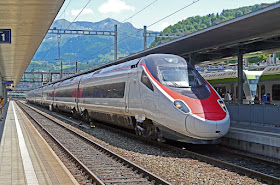 Switzerland Train Station