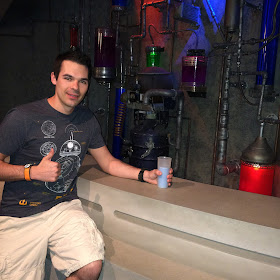 disney star wars launch bay cantina blue milk