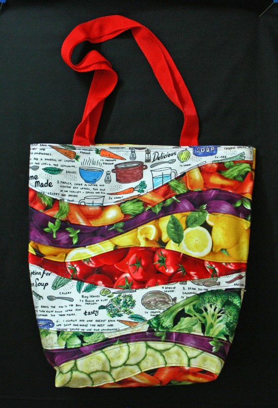 Sew Wavy Farmer’s Market Bag – Free Sewing Tutorial