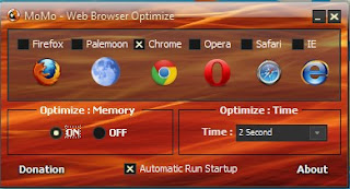 Cara Mengoptimalkan Browser Agar Ringan Di RAM Dengan Momo Web Optimize