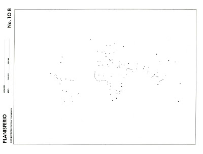 mapa de mexico sin nombres. Planisferio (sin nombres ni