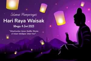 selamat memperingati hari raya waisak 2023