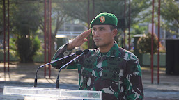 Asops Kasdam XII/Tpr Pimpin Penyambutan Personel Satgas Apter