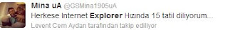 twitter internet explorer geyikleri