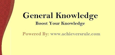 General Knowledge MCQ For SSC CGL- Set 3