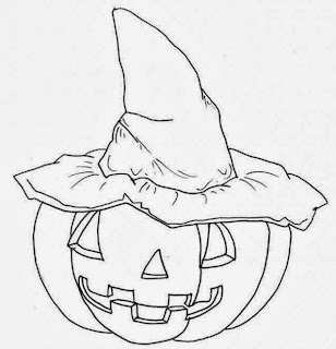 Halloween Pumpkins for Coloring, part 1