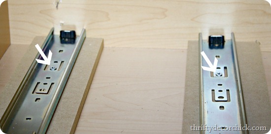 diy slide out drawer