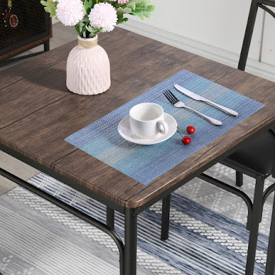 Small Spaces Kitchen Table and Cushion Chair