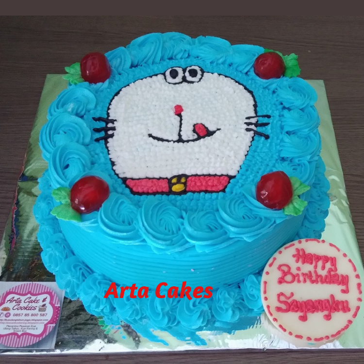 Gambar Kue Ulang Tahun Karakter Doraemon  Gambar Viral HD