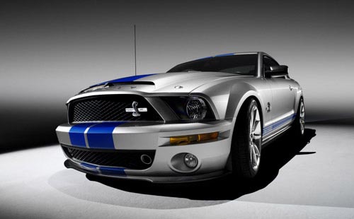 Ford Mustang gt 500. Ford logo