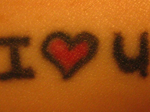 Top 10 Love and Heart Tattoos Design 2012 love tattoos for men