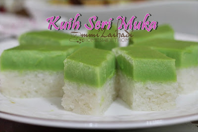 Home Sweet Home: Kuih Seri Muka - Daun Pandan Ori