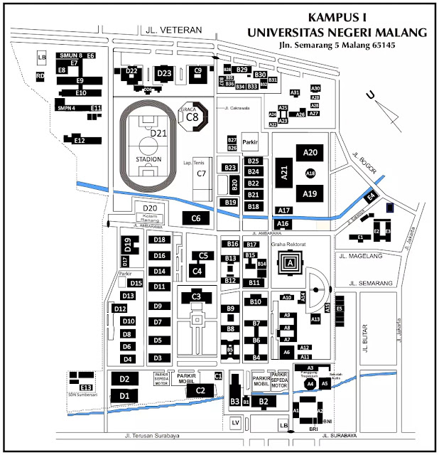 Denah Kampus I UM Terbaru