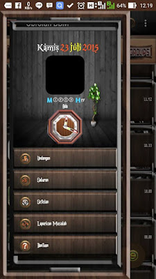 BBM MOD Dark Wood Themes 2.9.0.49 APK