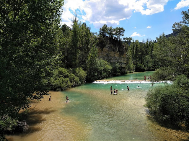 Puente de San Pedro: confluencia del río Tajo con el río Gallo