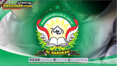 Logo TPQ Al Barokah by desain99