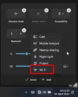 Cara Menampilkan Icon WIFI pada Taskbar Windows 11