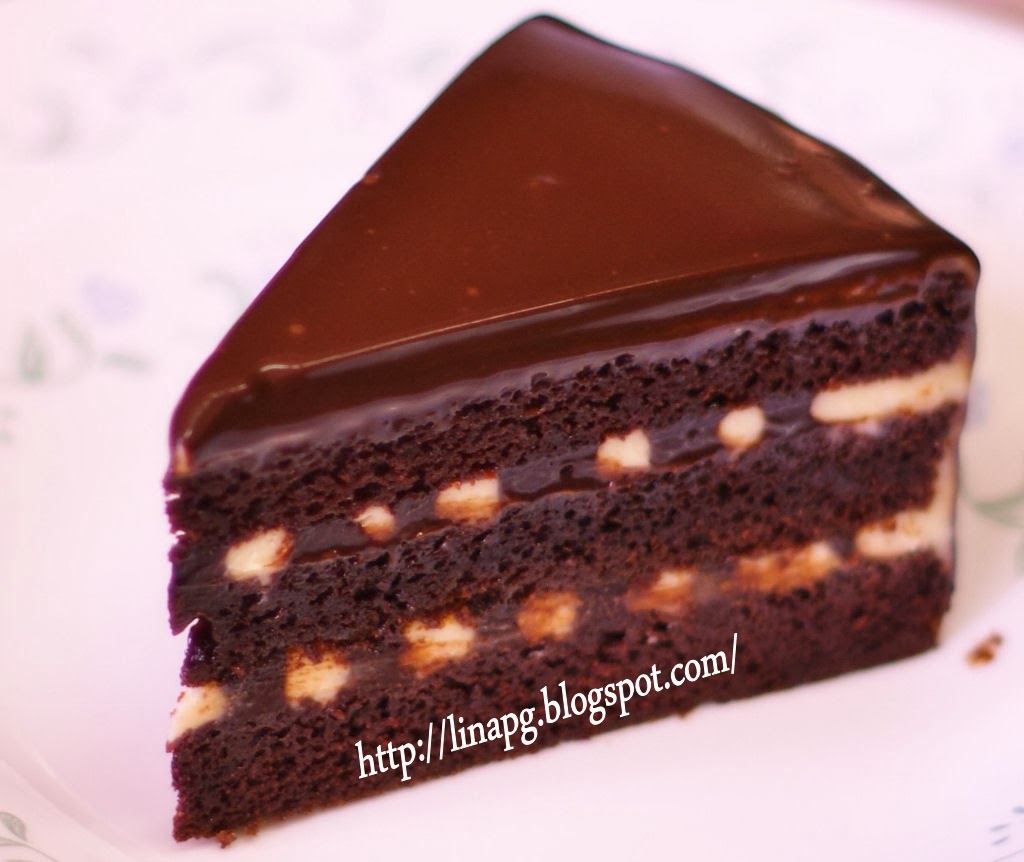 Resepi Russian Black & White Chocolate Cake - TERATAK 