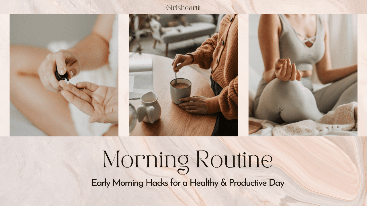 Image of Create a morning routine for a productive day