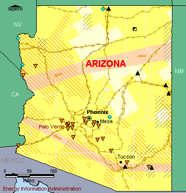 arizona energy map