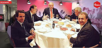 Memes cena Rey Juan Carlos y ex-presidentes del Gobierno