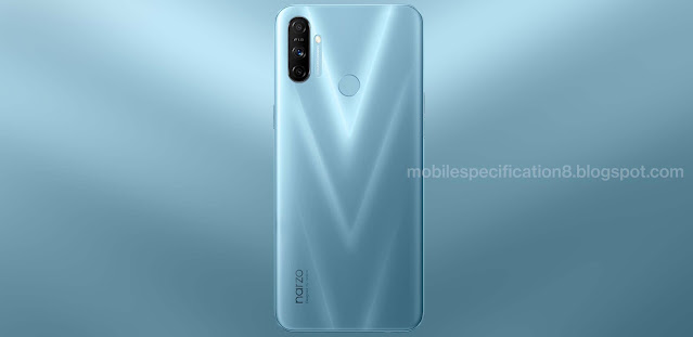 Realme Narzo 20A, Price, Specification, Specs, Victory blue, Blue, Colour, Color