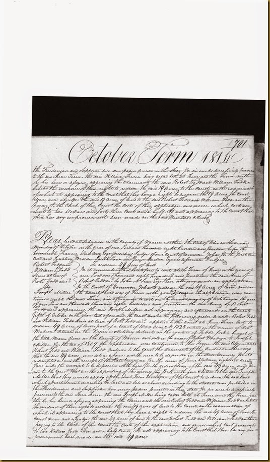 William Irwin was sued by Robert and William Todd in Oct 1814_0007