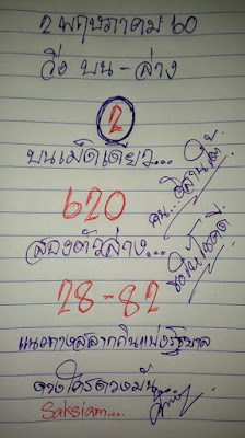 เลขเด่น  2  เด่นบน  620  เด่นล่าง  28  82