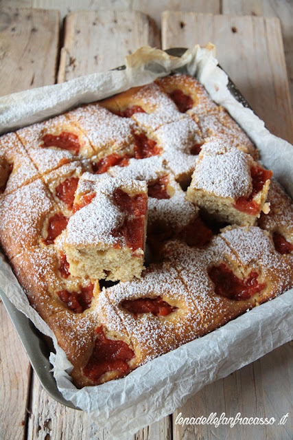 ricetta torta al farro e mele cotogne