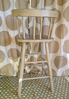 bistro chair makeover grey