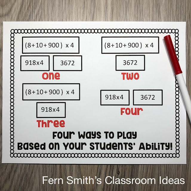 Click Here to Grab This Fourth Grade Math Multiply Using Expanded Form Bundle for Your Classroom Today!